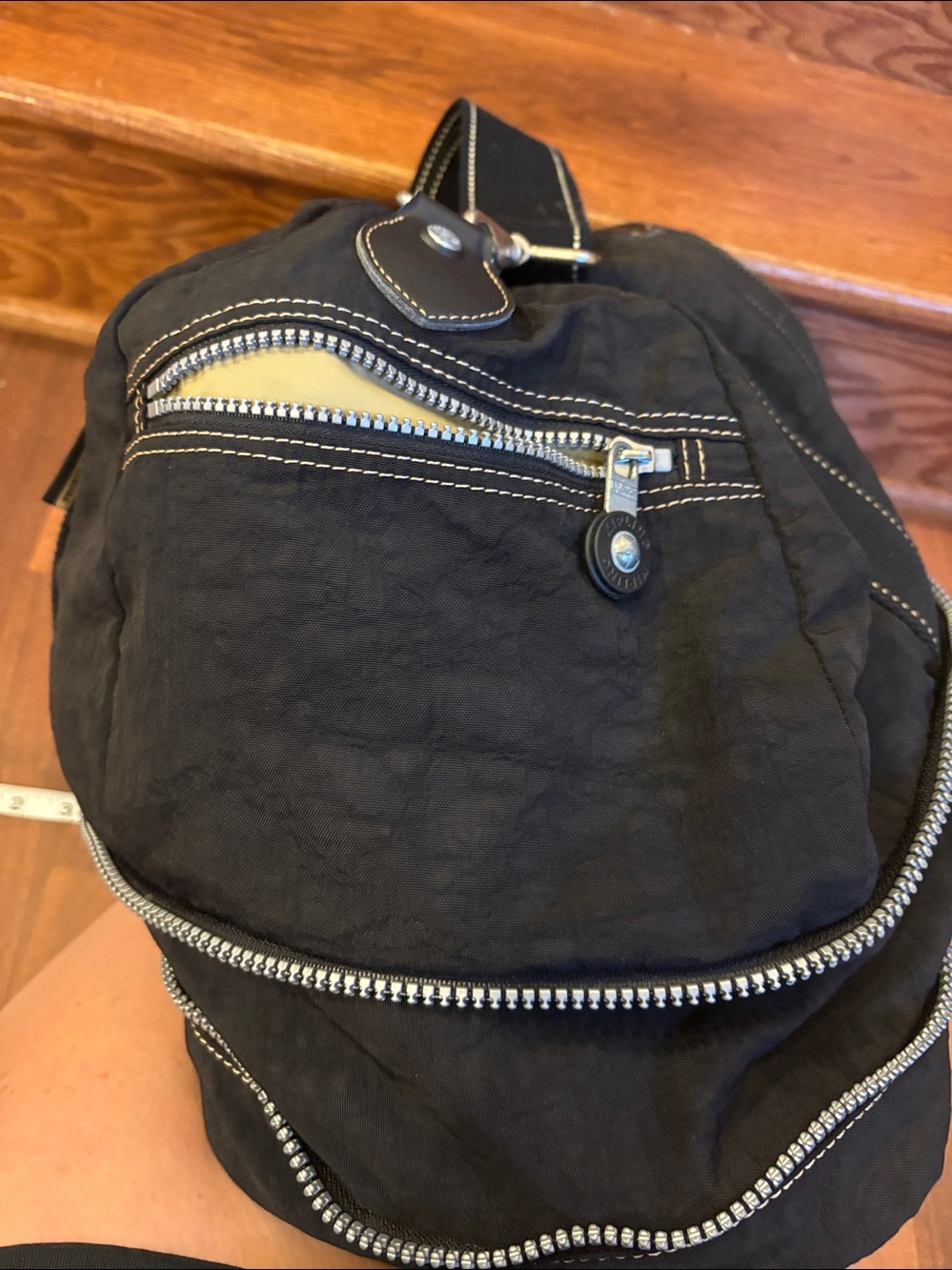 Kipling expendable duffle bag black - Picture 3 of 5